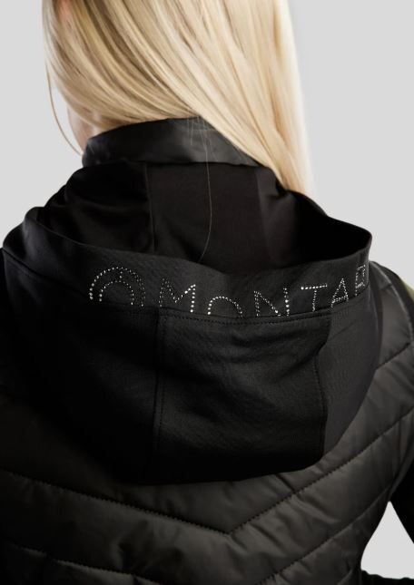 Montar MoEliza Hybrid Bodywarmer Gun Metal Crystals