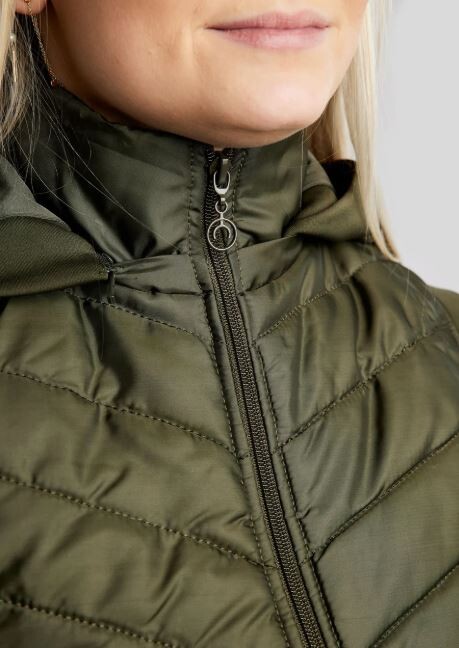 Montar MoEliza Hybrid Bodywarmer Gun Metal Crystals