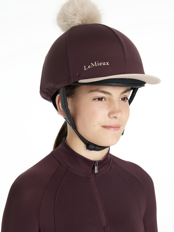 LeMieux Classique Pom Hat Silk