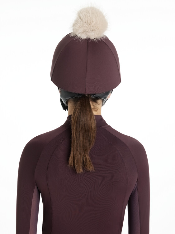 LeMieux Classique Pom Hat Silk