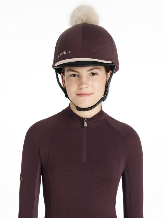 LeMieux Classique Pom Hat Silk