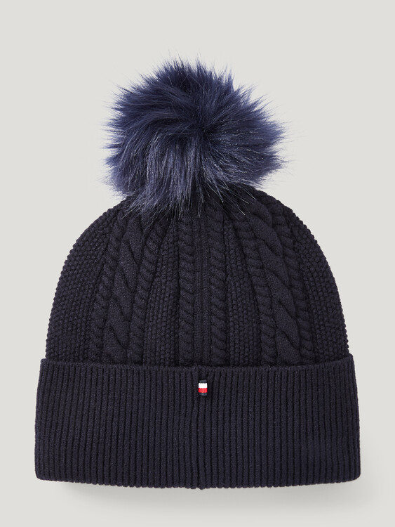 Tommy Hilfiger Perry Pompom Beanie