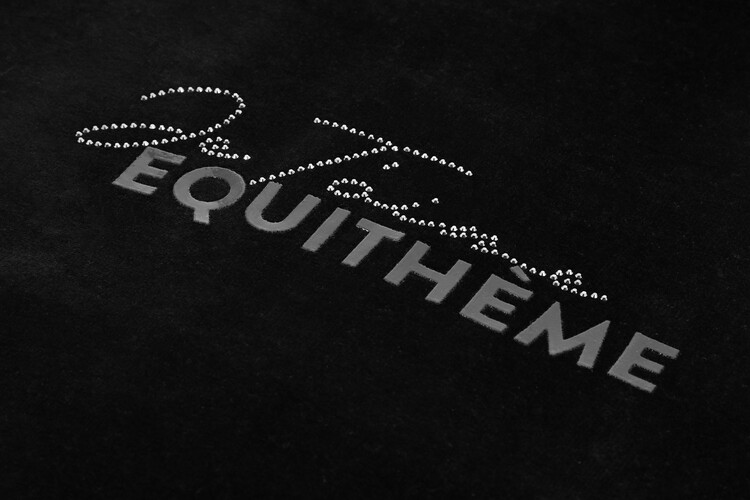 Je t'aime Equitheme Velvet sweatjacket Coline
