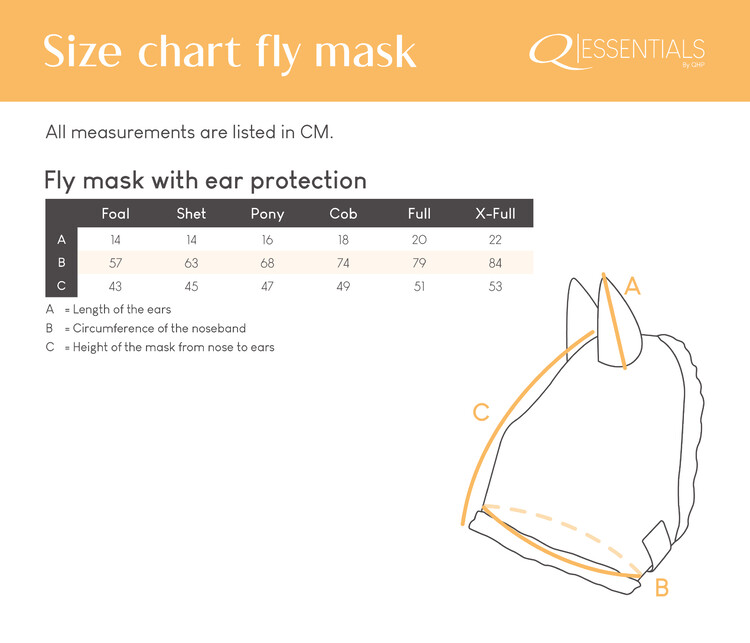 QHP Vliegenmasker met Oren