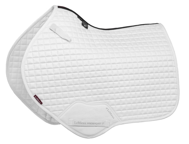 LeMieux Zadeldek Luxery Suede CC Square