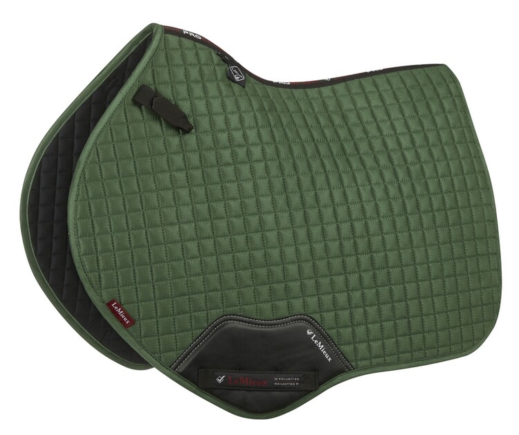 LeMieux Zadeldek Luxery Suede CC Square
