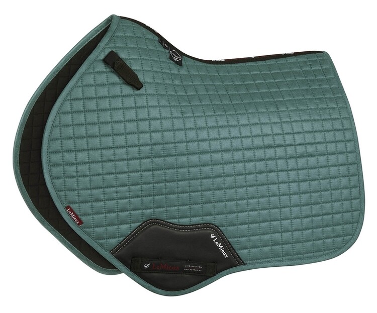LeMieux Zadeldek Luxery Suede CC Square
