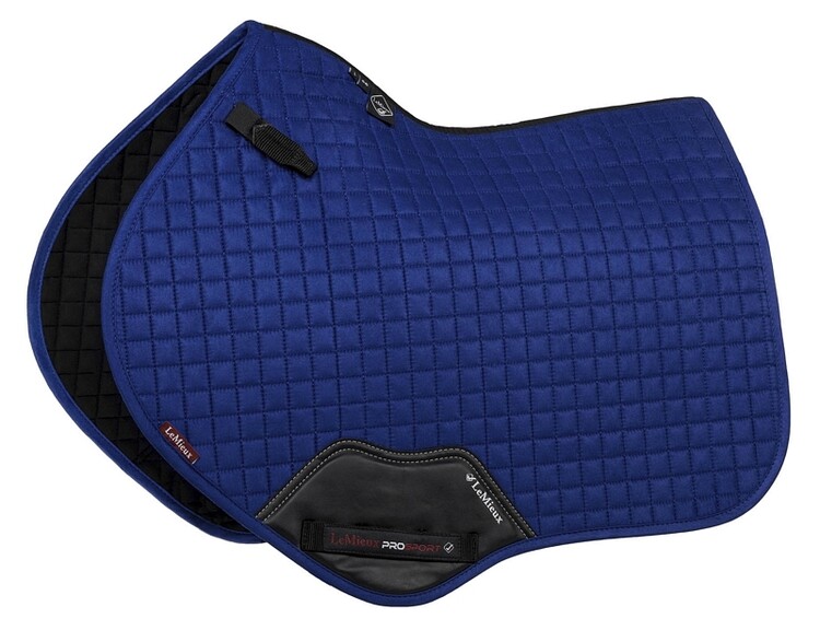 LeMieux Zadeldek Luxery Suede CC Square