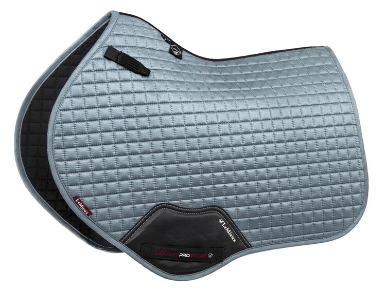 LeMieux Zadeldek Luxery Suede CC Square