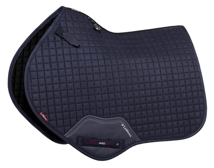 LeMieux Zadeldek Luxery Suede CC Square