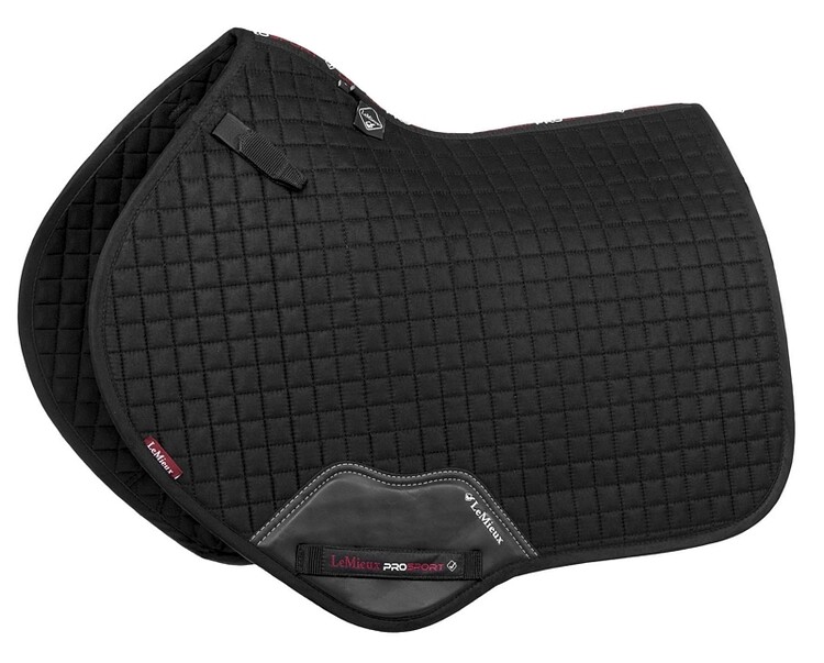 LeMieux Zadeldek Luxery Suede CC Square