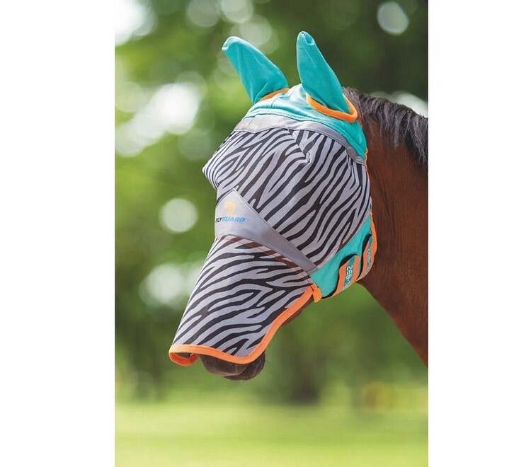 Shires FlyGuard Pro Zeb-Tek Vliegenmasker