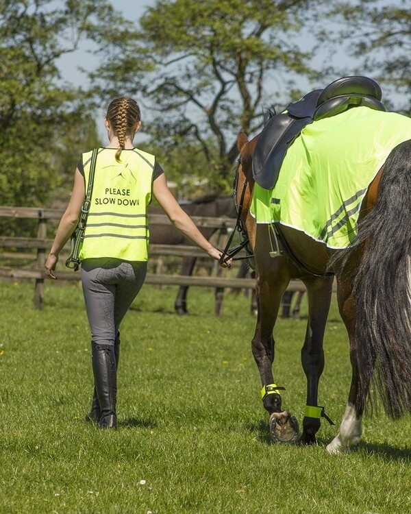 QHP Reflectie vest Geel