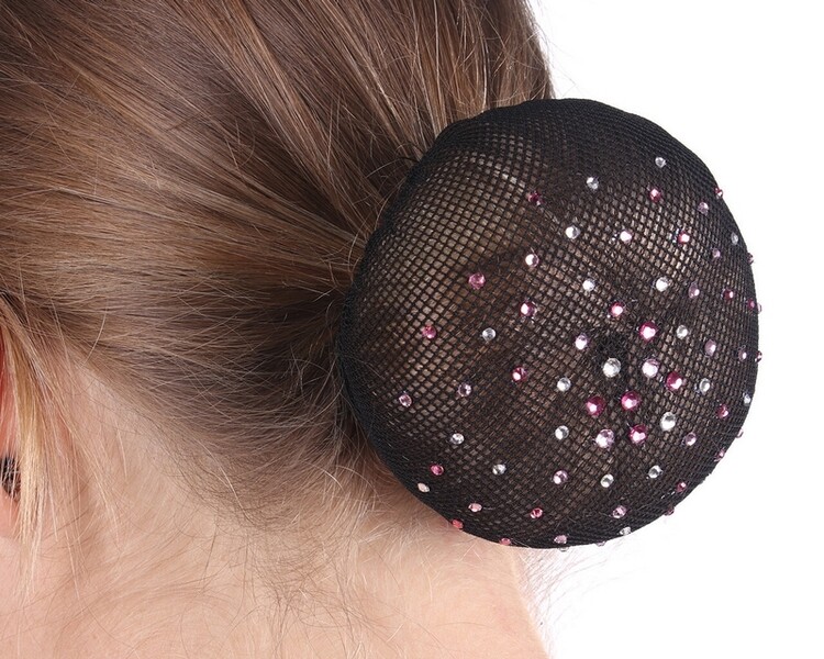 QHP Haarnet Rhinestone