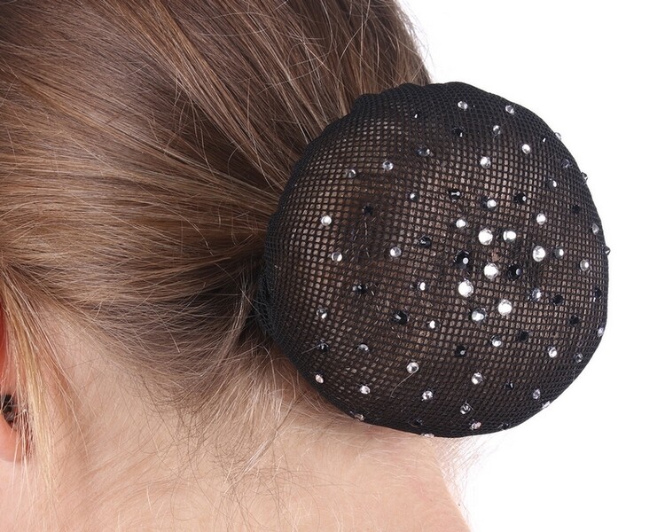 QHP Haarnet Rhinestone