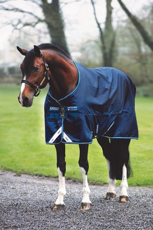 Horseware Amigo Bravo 12 Turnout Lite 0grs regendeken