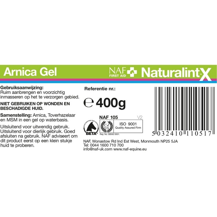 NAF Naturalintx Arnica Gel 400g