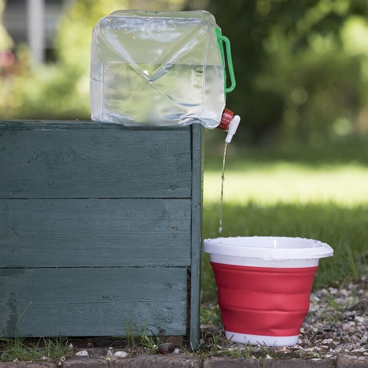 Walhausen Water container 10L opvouwbaar