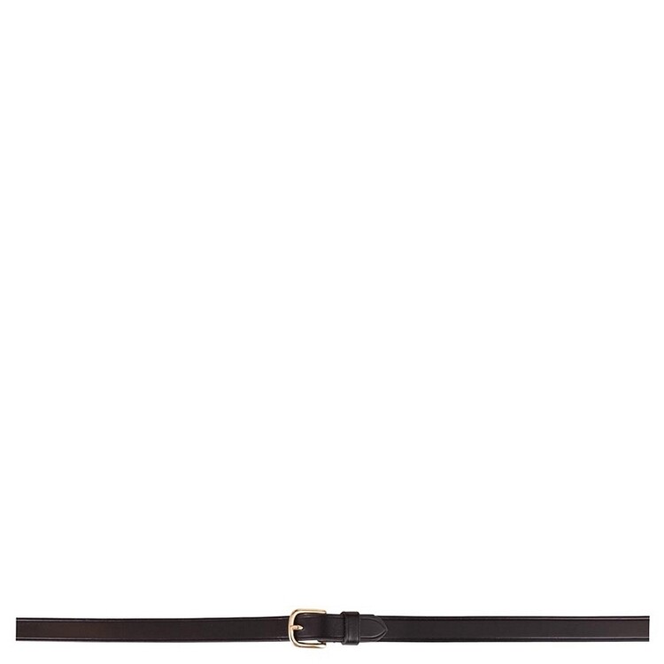 BR Teugel Rondgenaaid Leder m/Anti-slip