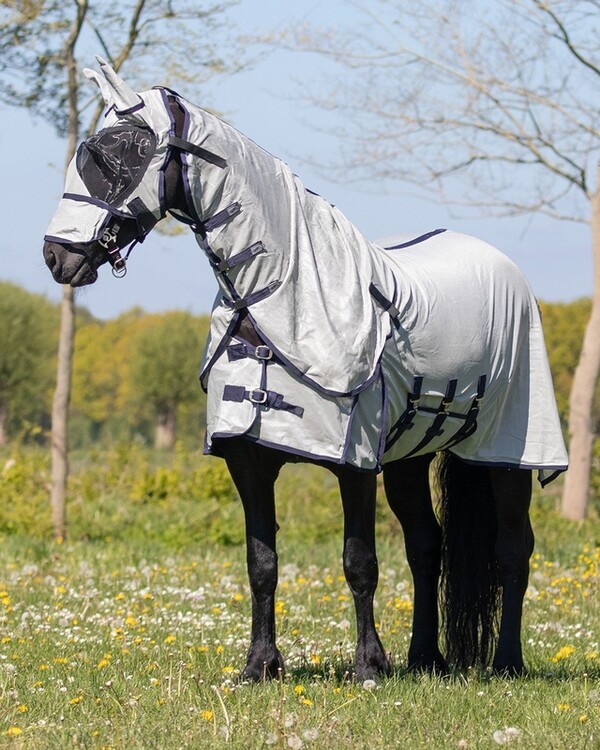 QHP Vliegendeken XL - Big Neck met hals en hoed