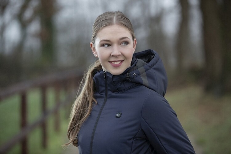 HKM Jacket Elegant Heating Style - verwarmbare winterjas