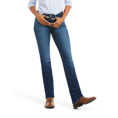 Ariat REAL Perfect Rise Abby Straight Damen Jeans