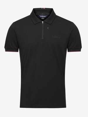 LeMieux Elite Heren Zip Polo Shirt