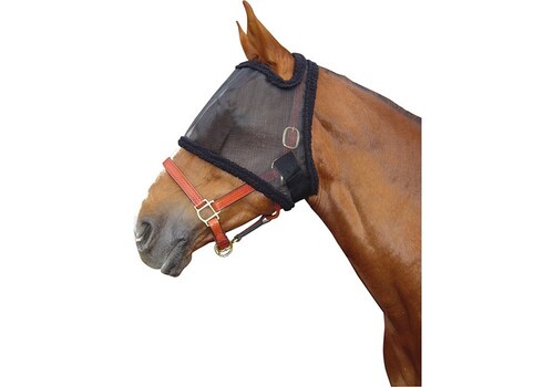 Harry's Horse Fliegenschutzmaske ohne Ohren, schwarz