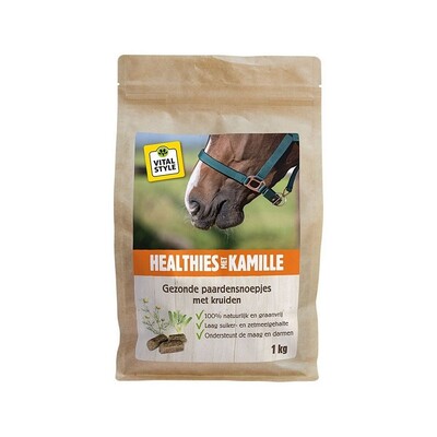 VITALstyle Pferde Leckerlis - Healthies mit Kamille 1kg